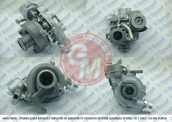 GUA 40491 Turbo Sarj Megane Iii - Megane Iv - Fluence - Duster - Qashqai - Scenic Iii 1.5dci 110 Bg Euro6 13-->  ####